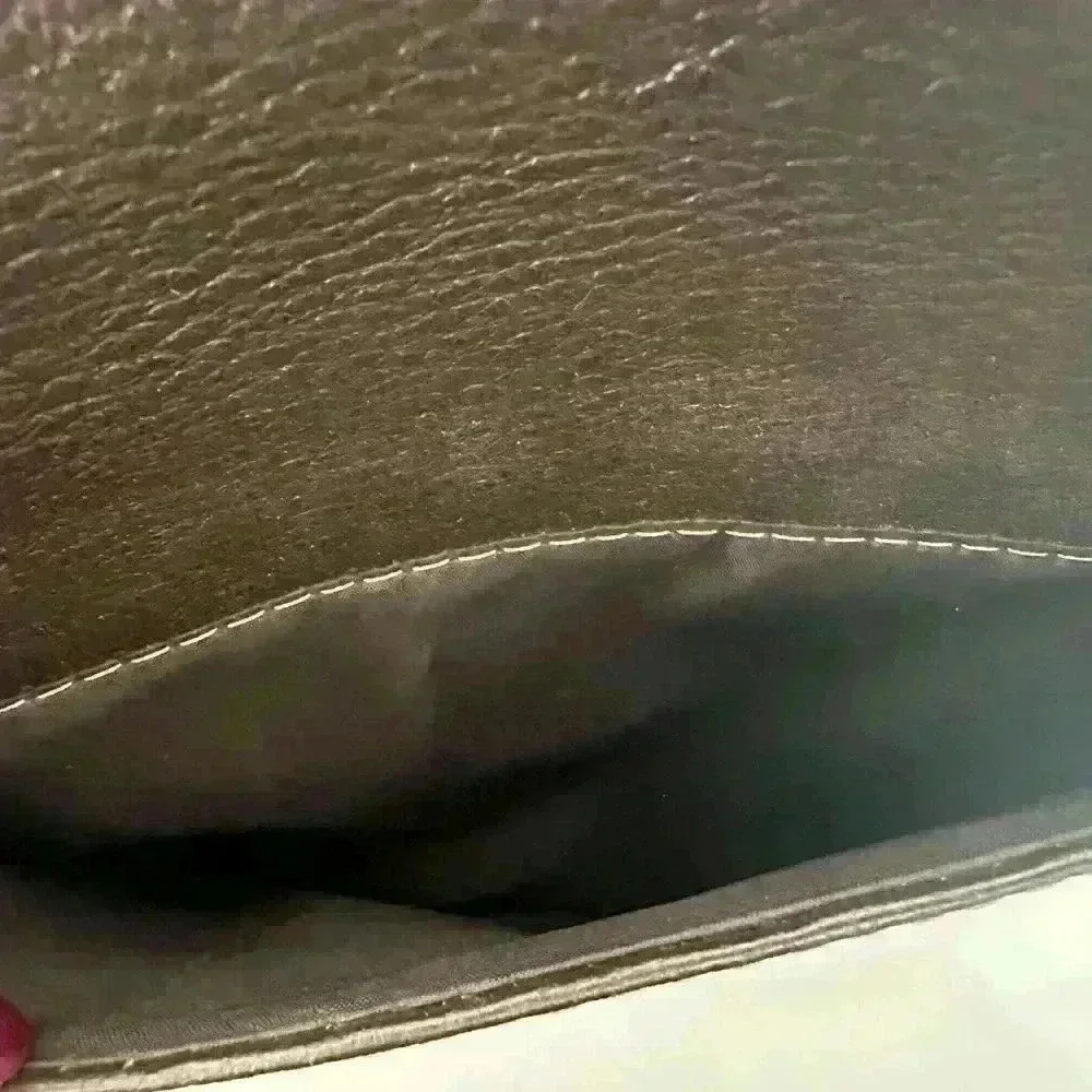 Men's Brown Leather Side Bag iPad Bag Brown Messenger Bag For Men (544)